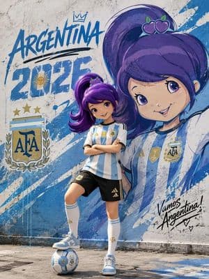 Urban Graffiti Football Poster preview