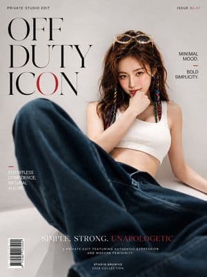 Off Duty Fashion Magazine Cover preview