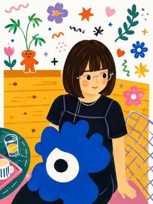 Folk Flat Illustration Transformation - AI image template preview