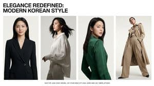 Modern Korean Fashion Editorial Board preview