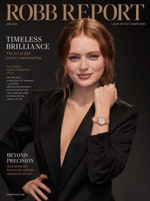 Luxury watch campaign cover - AI image template preview