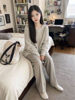 Cozy Apartment Lifestyle Snapshot - AI image template preview