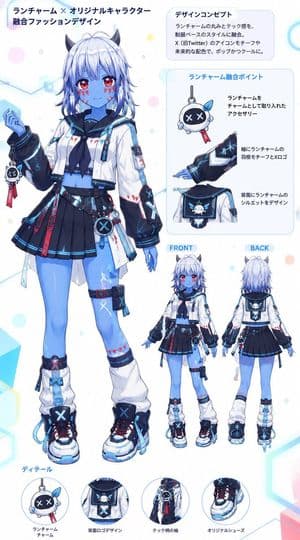 Reference-Based Costume Transfer - AI image template preview