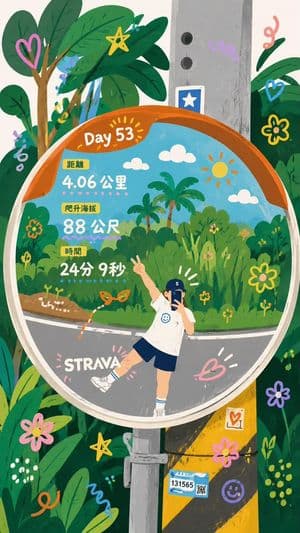 Storybook Travel Journal Illustration - AI image template preview