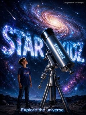 StarKidz Science Poster - AI image template preview