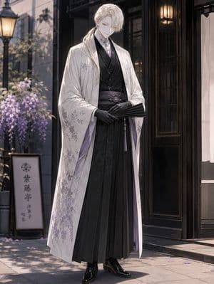 Elegant Pastry Shop Kimono Man preview