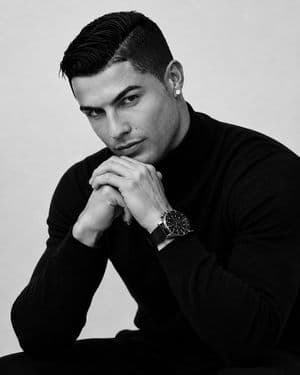 Monochrome Luxury Fashion Portrait - AI image template preview