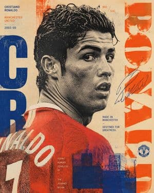 Risograph Sports Art Poster - AI image template preview