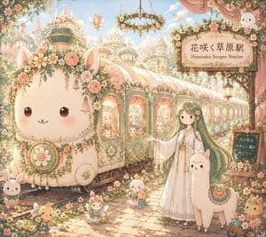 Fantasy Railway World Transformation - AI image template preview