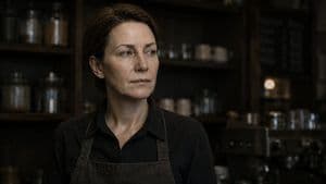 Cinematic Café Barista Portrait - AI image template preview