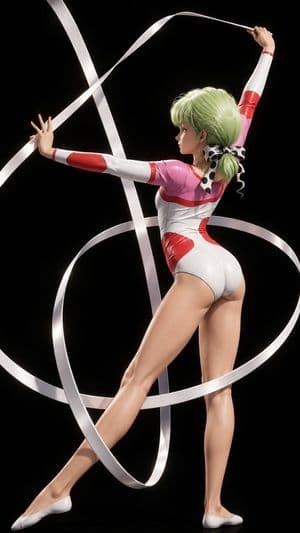 Anime to Realistic 3D CG Remake - AI image template preview