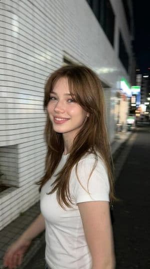 Candid Tokyo Smartphone Night Photo - AI image template preview