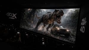 Immersive 4DX Cinema Scene - AI image template preview