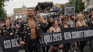 Berlin Pride Documentary Street Photography - AI image template preview