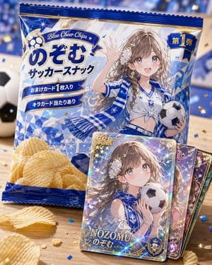 Anime Soccer Snack Bag Ad preview