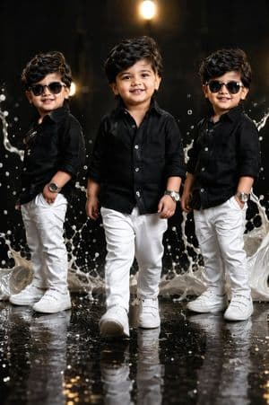 Luxury Toddler Fashion Portrait preview