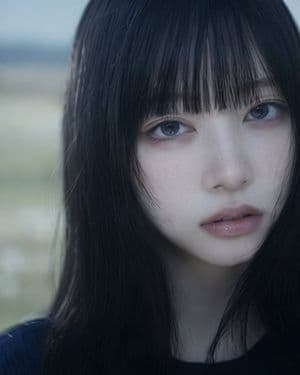 Cinematic Asian Woman Portrait - AI image template preview
