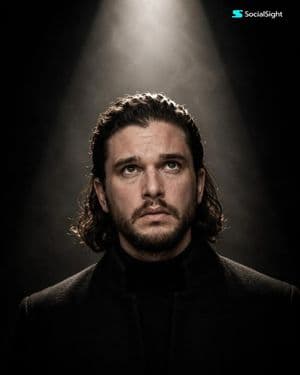 Cinematic Spotlight Studio Portrait - AI image template preview
