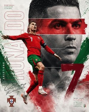 Nike FIFA World Cup Sports Poster - AI image template preview