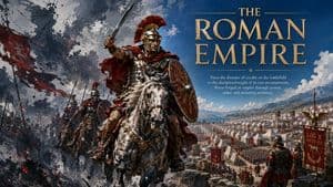 Roman Empire Dual-World Poster - AI image template preview