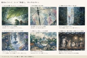 Rain Lodging Picture Book Prompt Sheet preview