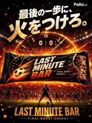Last Minute Bar Soccer Ad Poster - AI image template preview