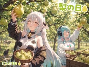 Anime Pear Orchard Harvest preview