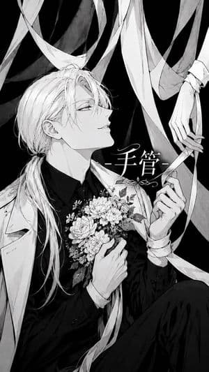 Monochrome Gothic Manga Puppet Ribbons preview