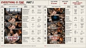 Everything Is Fine Storyboard Sheet preview