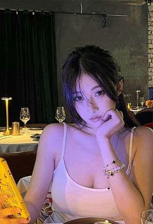 Moody Restaurant AI Beauty Portrait - AI image template preview