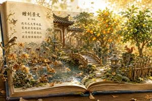 Autumn Chinese Garden Pop-Up Book preview