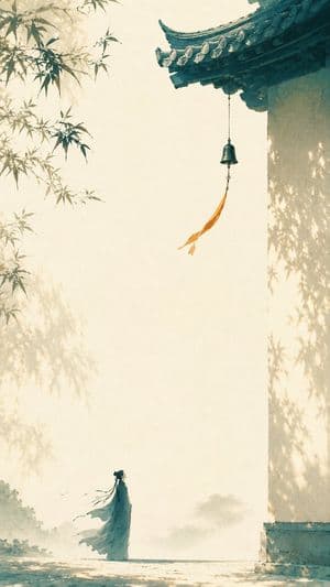 Minimalist Zen Oriental Poster - AI image template preview