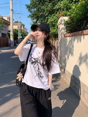 Japanese Girl Neighborhood Snapshot - AI image template preview