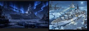 Arctic Warship Style Comparison preview