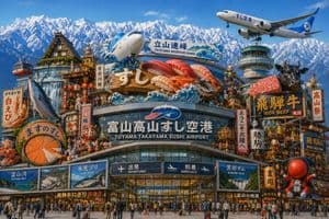 Toyama Takayama Sushi Airport preview