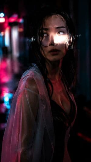 Rainy Urban Noir Portrait preview