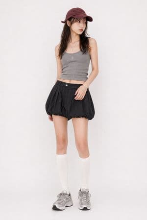 Y2K Street Ribbed Tank Top Outfit - AI image template preview