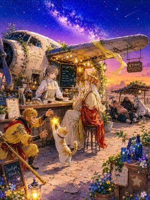 Desert Starlight Airplane Cafe preview