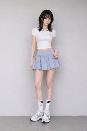 Sporty Feminine Casual Summer Outfit - AI image template preview