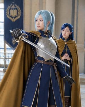 Fantasy Academy Knight Cosplay preview