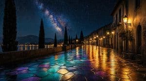 Rainbow Night Lakeside Street preview