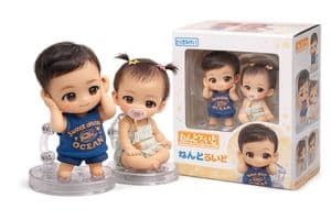 Japanese Nendoroid Style Miniature Figure - AI image template preview