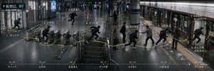 Subway Escape Storyboard Route - AI image template preview