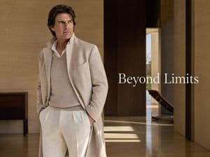 Luxury Menswear Campaign - AI image template preview