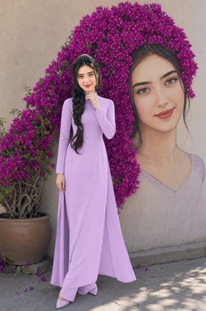 Dior Style Ao Dai Fashion Editorial preview