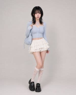 Summer Girly Fashion Outfit Style - AI image template preview