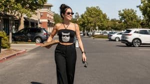 Candid Parking Lot Street Fashion - AI image template preview