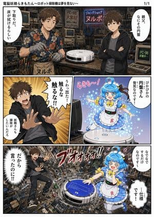 Haunted PC Shop Manga Page preview