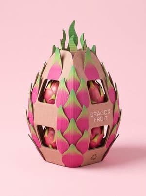 Structural Cardboard Packaging Design - AI image template preview
