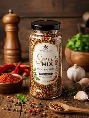 Premium Spice Jar Product Photo preview